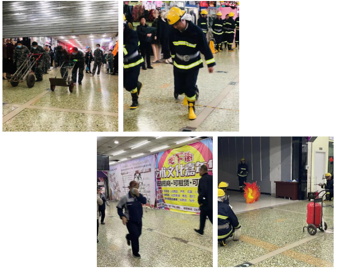 居安思危，防患未“燃”——亚星游戏商业开展消防应急逃生演练(图2)